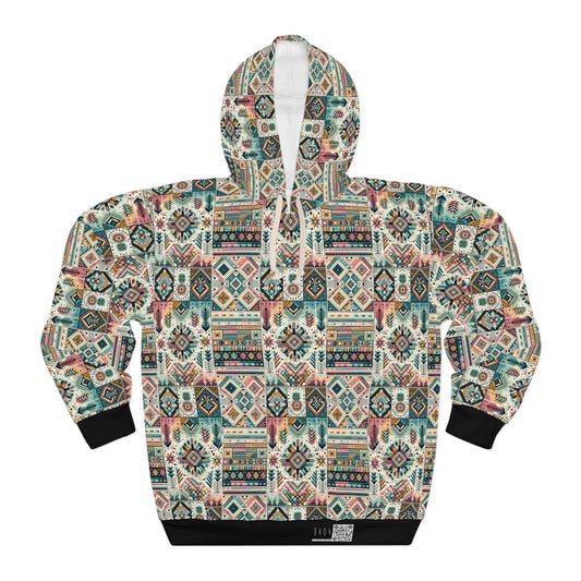 Digital Artisanal Fusion Digital Artisanal Pullover Hoodie - 8404 Design-49