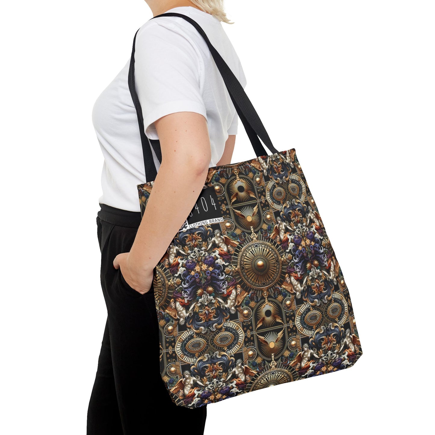 Digital Renaissance Luxurious Streetwear Inspired By Classical Art With a Modern Twist Tote Bag - 8404 Design-55