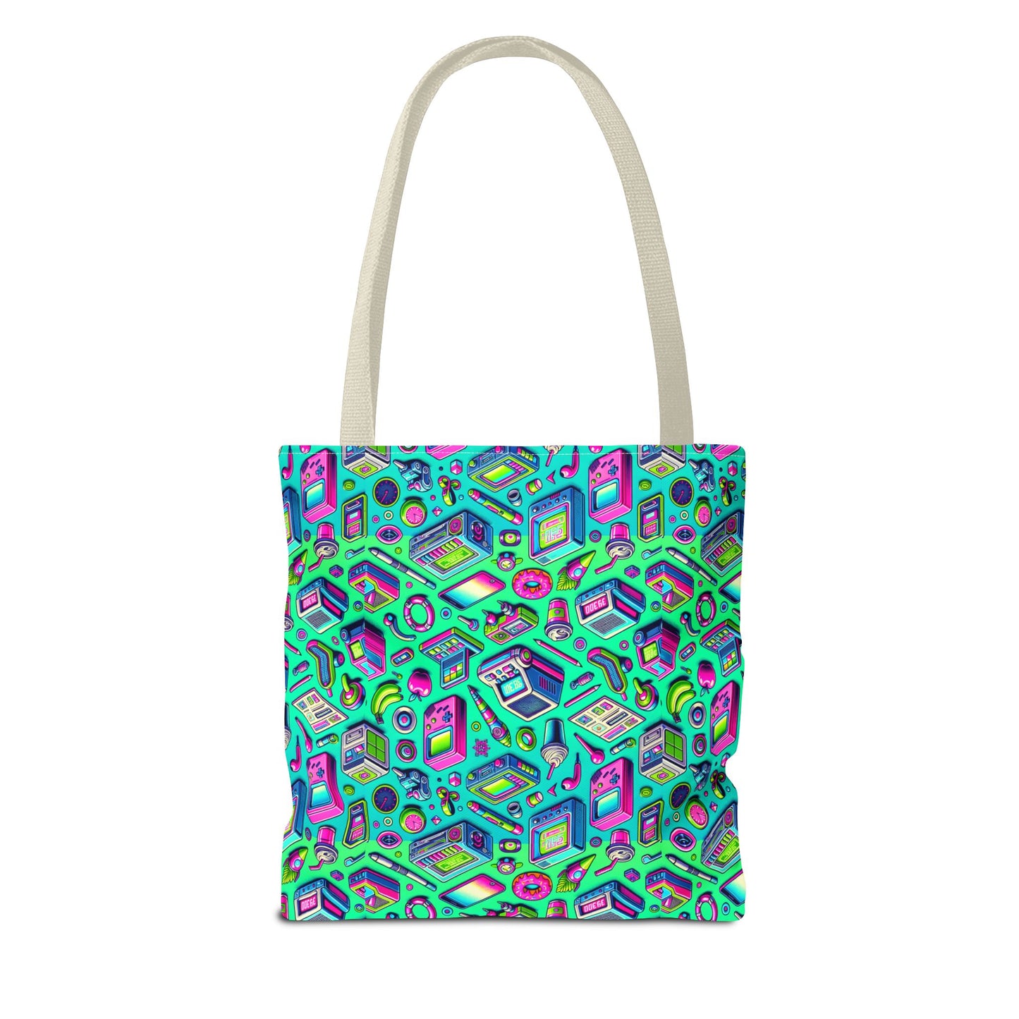 Y2k Revival Nostalgic Futurism Tote Bag - 8404 Design-48