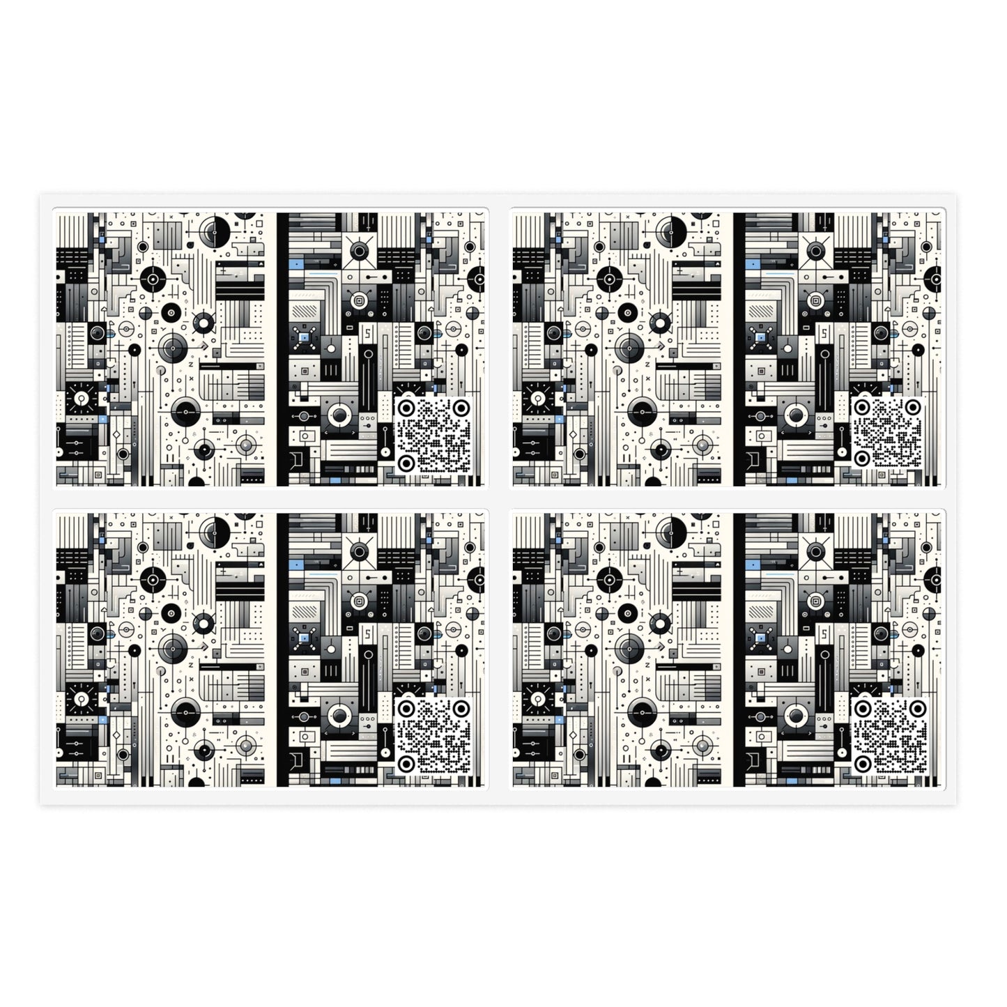 Digital Minimalism Minimalist Tech Sticker Sheets - 8404 Design-66
