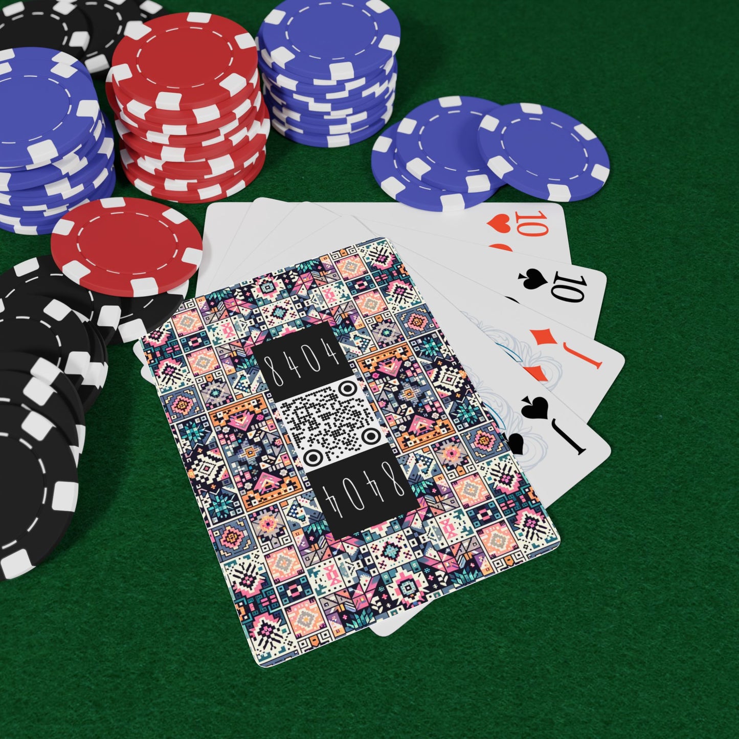 Poker Playing Cards - 8404 Design-01 B