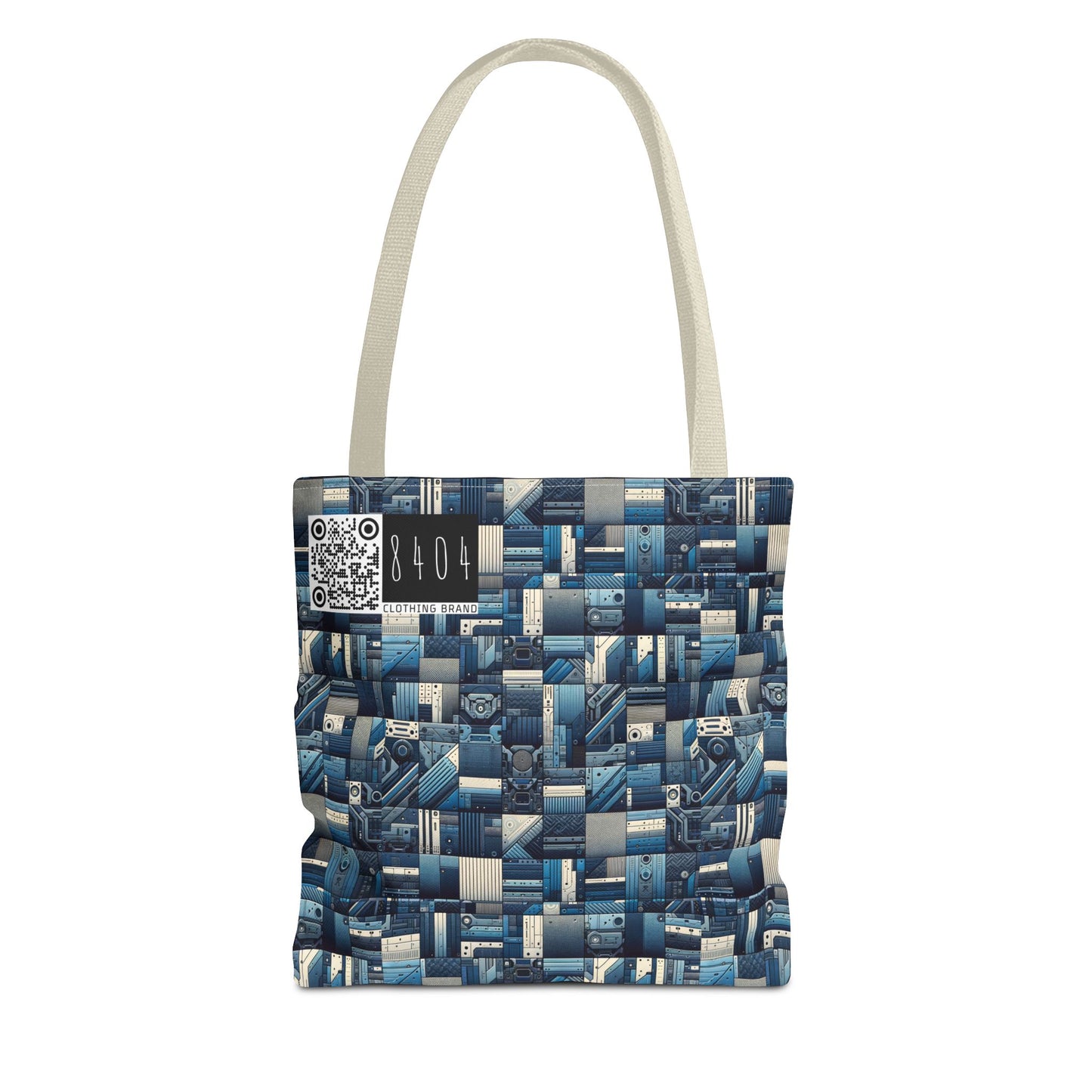 Tech-Inspired Utility Tech-Forward Streetwear With Utilitarian Edge Tote Bag - 8404 Design-44