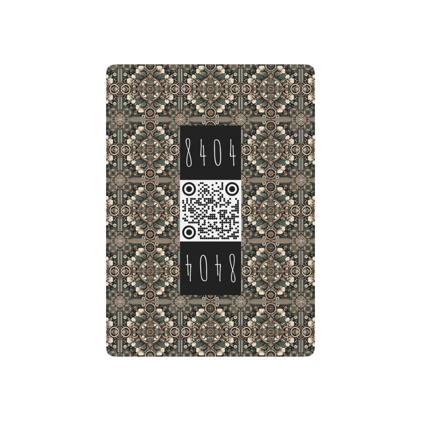 Cyber Garden Party Tech Garden Extravaganza Poker Playing Cards - 8404 Design-66 S