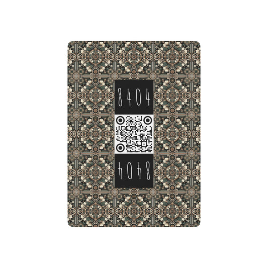 Cyber Garden Party Tech Garden Extravaganza Poker Playing Cards - 8404 Design-66 S