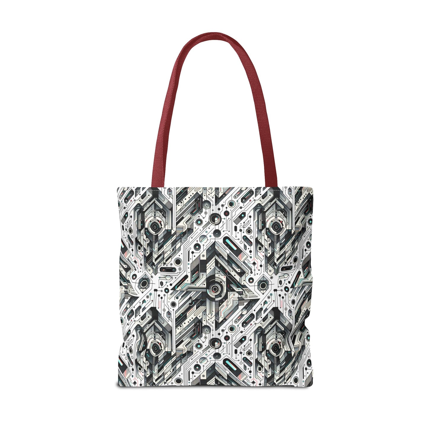 Tech-Infused Streetwear Tech-Forward Minimalism Tote Bag - 8404 Design-51
