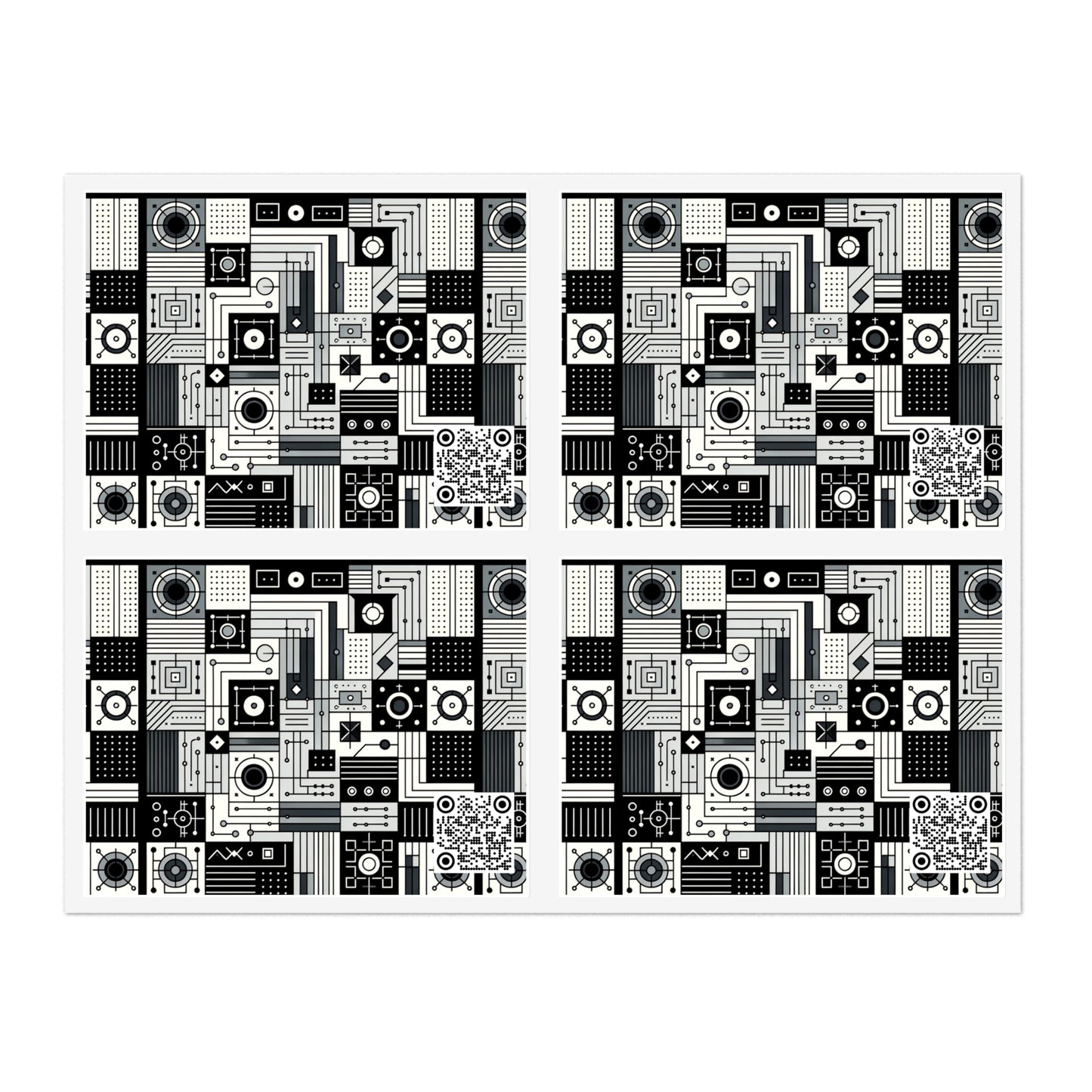 Digital Minimalism Minimalist Tech Sticker Sheets - 8404 Design-48