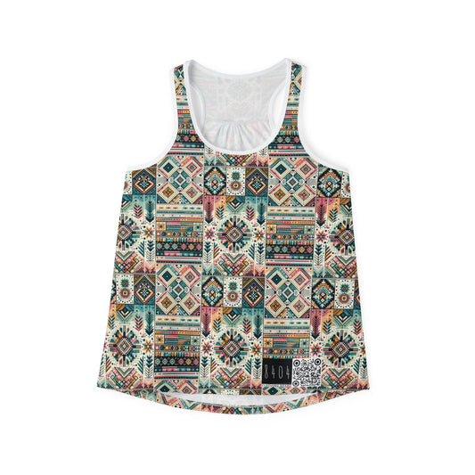 Digital Artisanal Fusion Digital Artisanal Women's Tank Top - 8404 Design-49