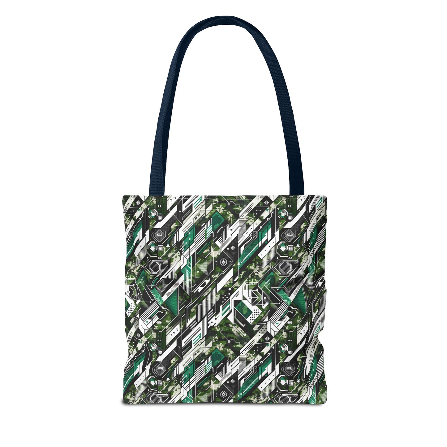 Tech Camo Fusion Tech-Forward Streetwear With a Futuristic Edge Tote Bag - 8404 Design-63