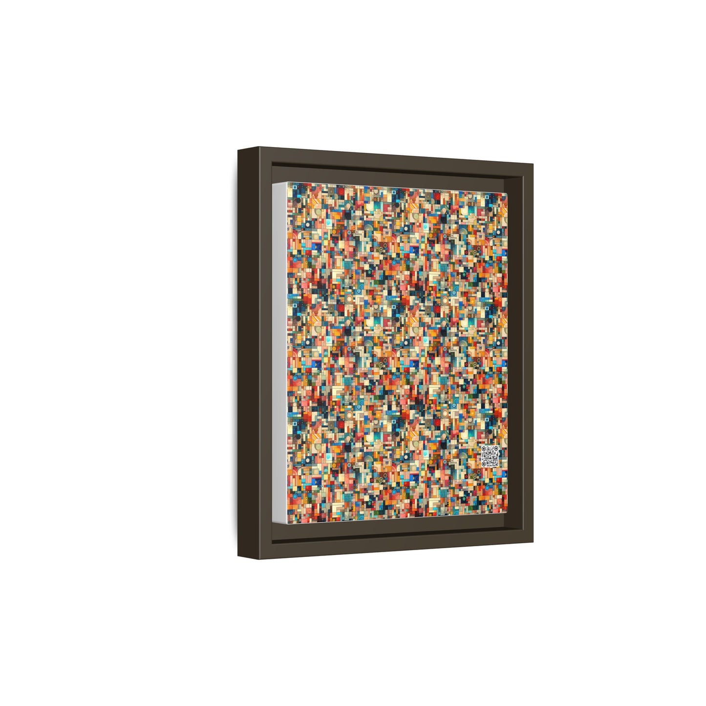 Digital Artistic Expression Artistic Streetwear Matte Canvas, Framed (multi-Color) - 8404 Design-46 B