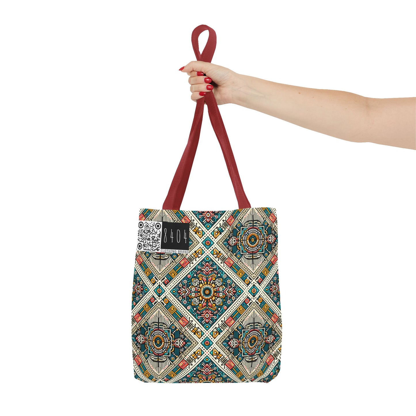 Cultural Fusion Tech Blend of Cultural Heritage With Tech-Inspired Elements Tote Bag - 8404 Design-64