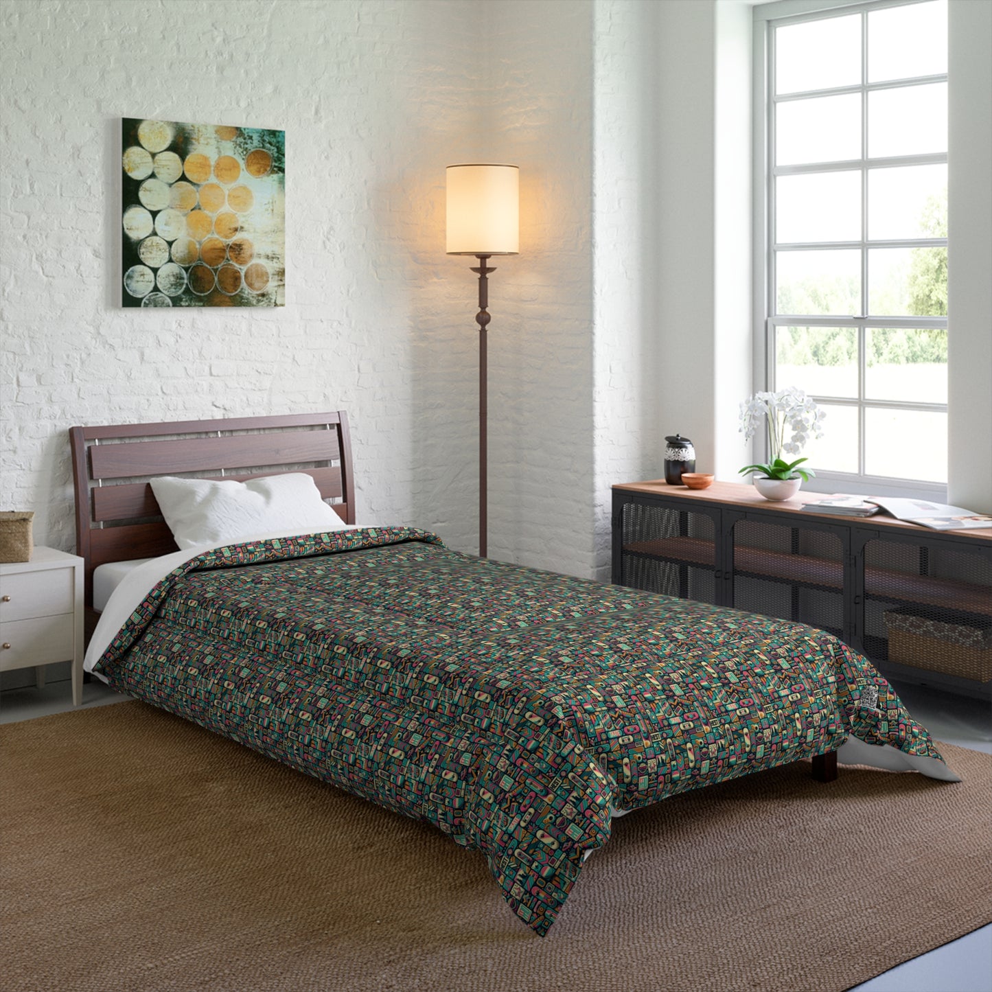 Skate Culture Revival Urban Retro Cool Comforter - 8404 Design-61