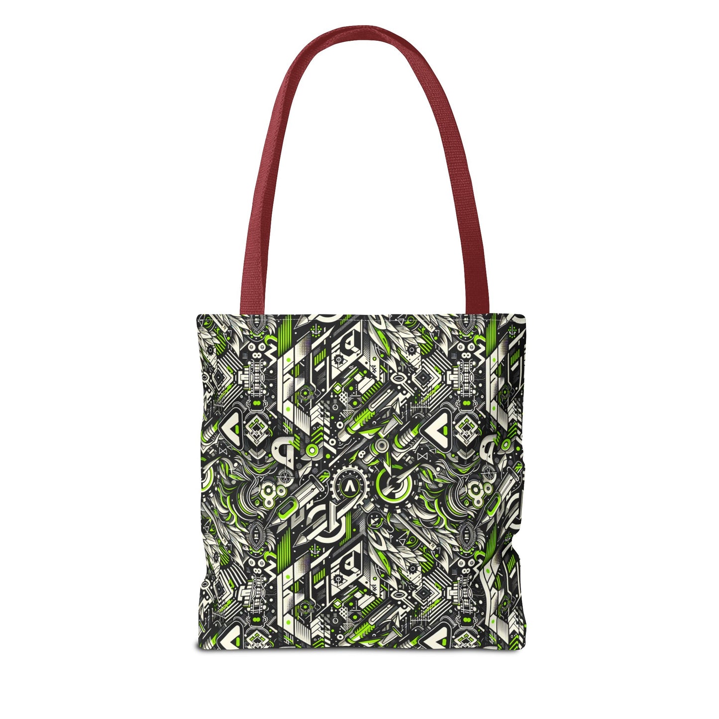 Graffiti Tech Fusion Bold Streetwear Fusion Tote Bag - 8404 Design-59