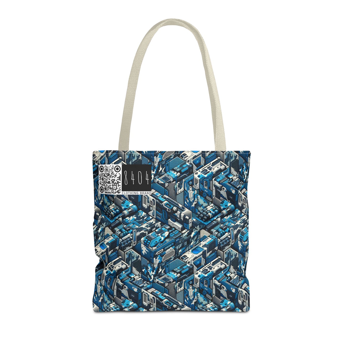 Tech Urban Camo Tech-Forward Streetwear With a Futuristic Military Edge Tote Bag - 8404 Design-51