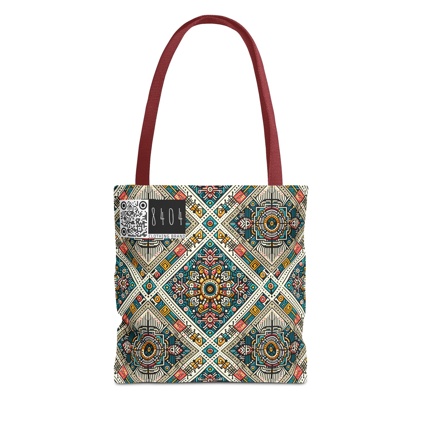 Cultural Fusion Tech Blend of Cultural Heritage With Tech-Inspired Elements Tote Bag - 8404 Design-64