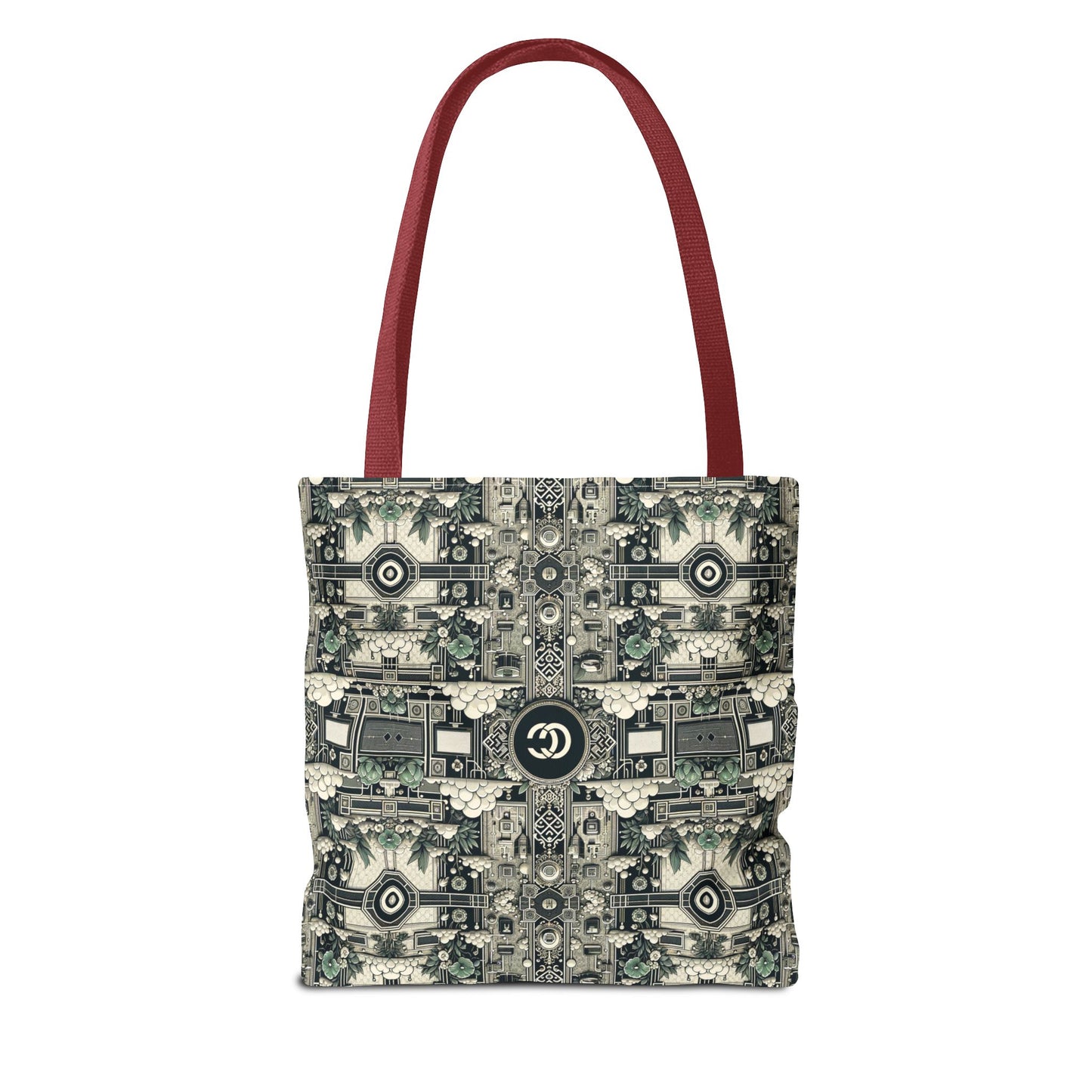 Cyber Garden Party Tech Garden Extravaganza Tote Bag - 8404 Design-54
