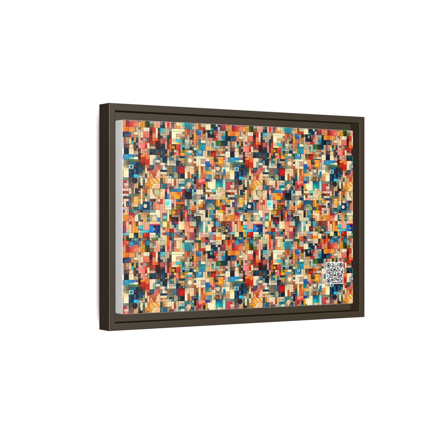 Digital Artistic Expression Artistic Streetwear Matte Canvas, Framed (multi-Color) - 8404 Design-46 B