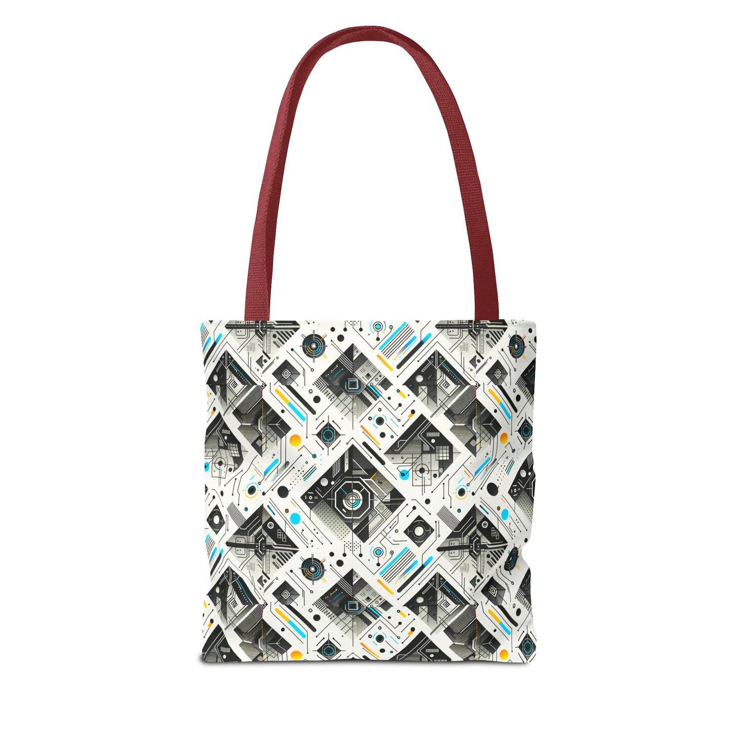 Tech Minimalism Minimalist Tech Tote Bag - 8404 Design-47