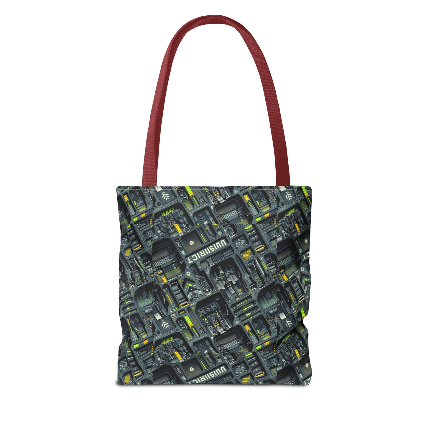 Tech Utility Streetwear Futuristic Tech-Forward Tote Bag - 8404 Design-47