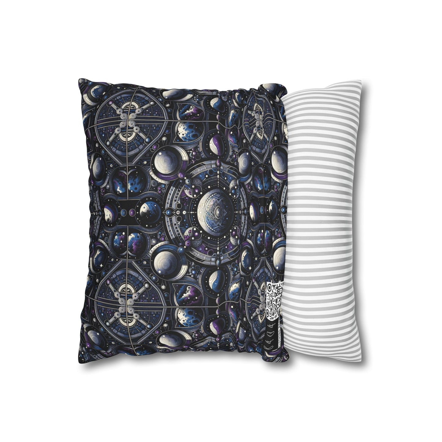 Tech Astronaut Tech-Forward Streetwear Meets Space Exploration Spun Polyester Square Pillowcase - 8404 Design-46