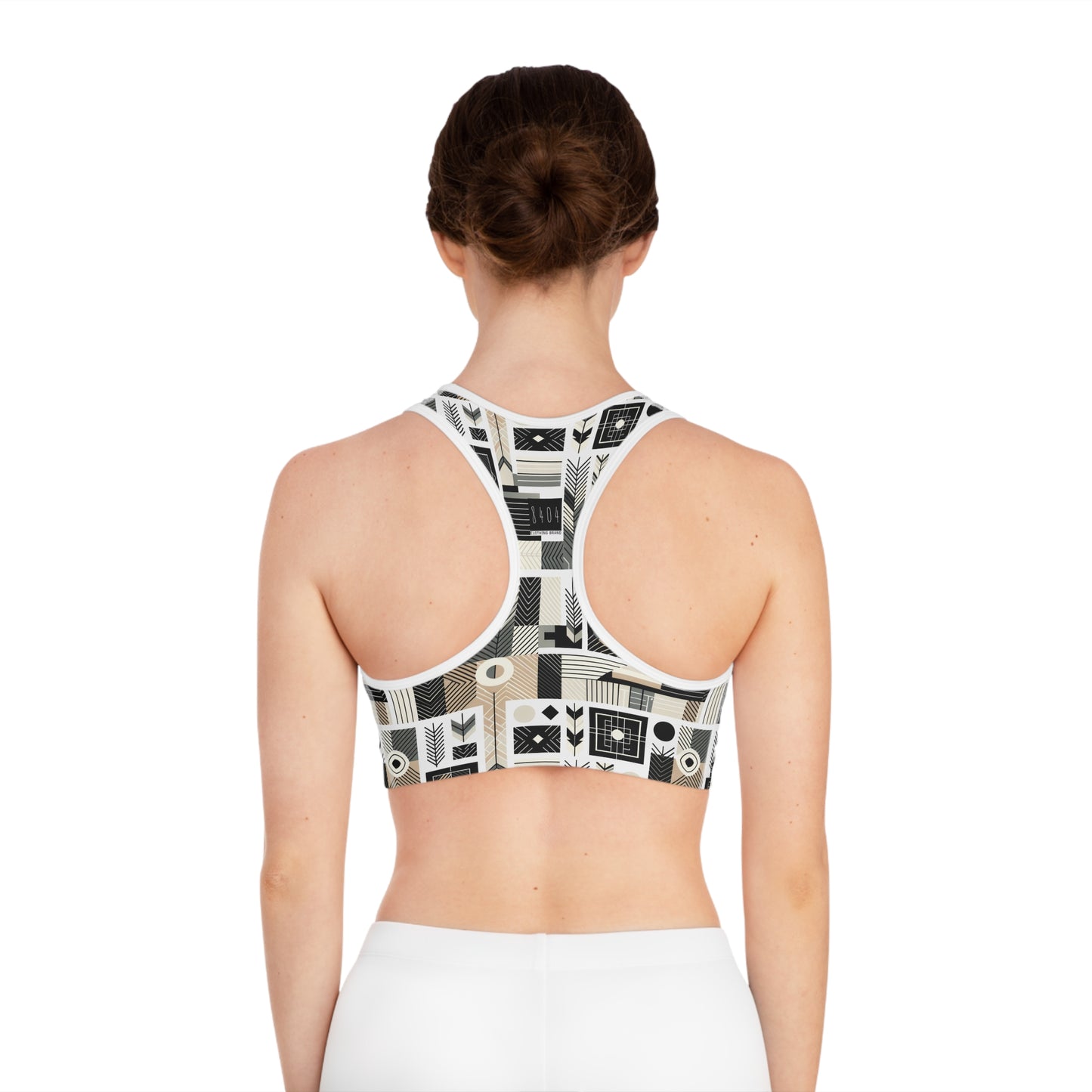 Elevated Athleisure Modern Sophistication With Sporty Elements Sports Bra - 8404 Design-57