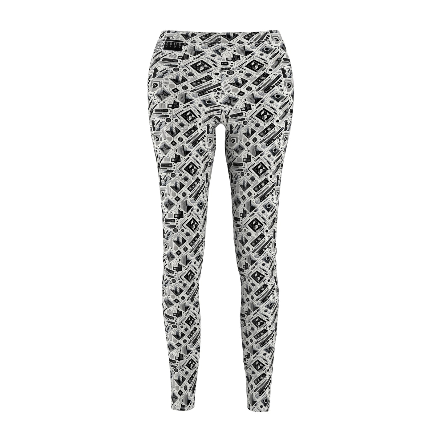 Tech Minimalism Minimalist Tech Women's Cut & Sew Casual Leggings - 8404 Design-72