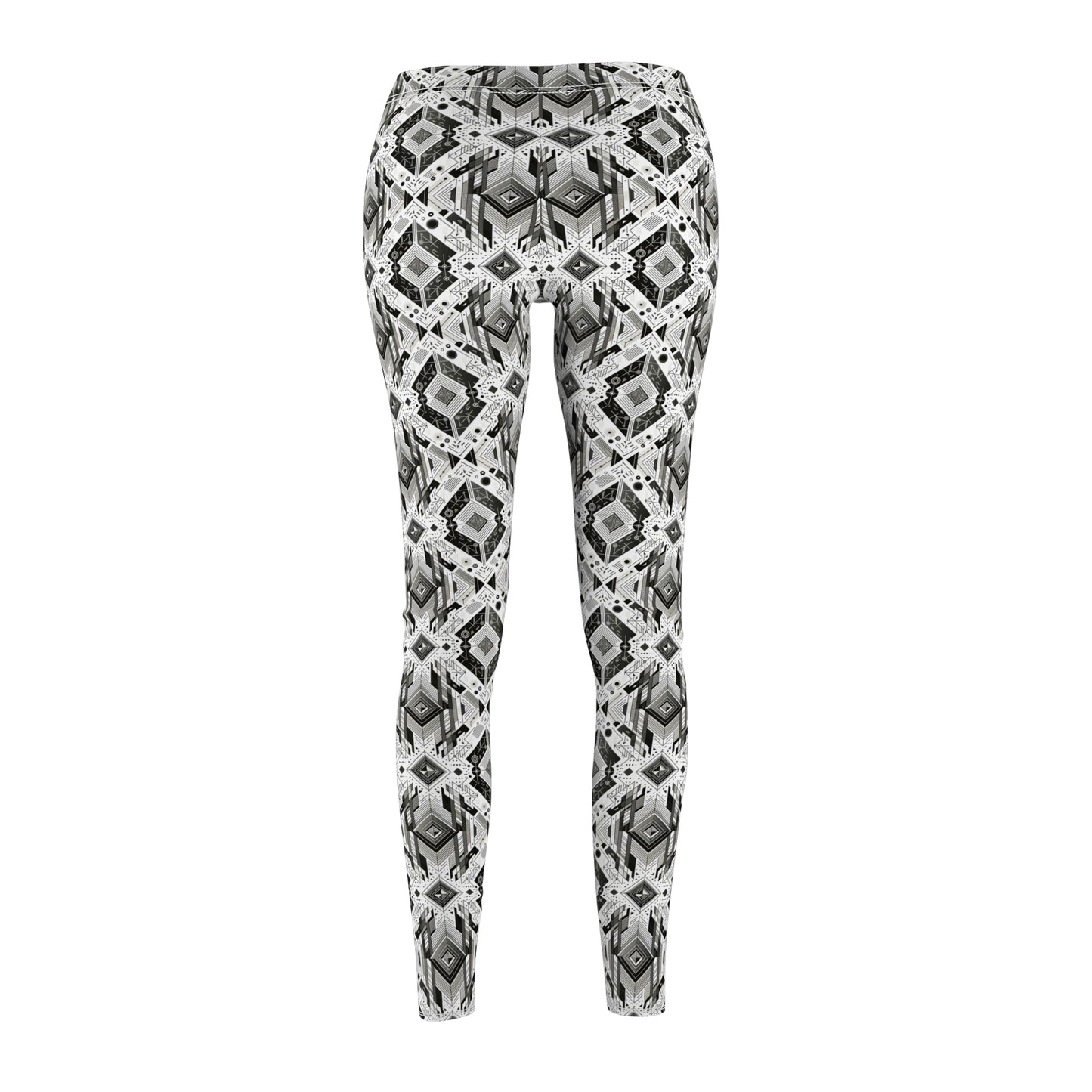 Digital Minimalism Minimalist Tech Women's Cut & Sew Casual Leggings - 8404 Design-51