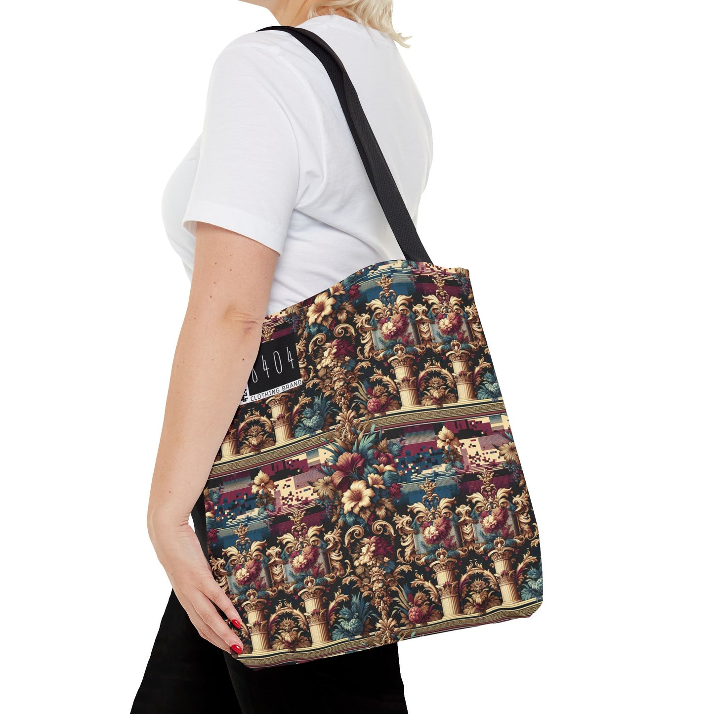Digital Renaissance Modern Baroque Fusion Tote Bag - 8404 Design-58