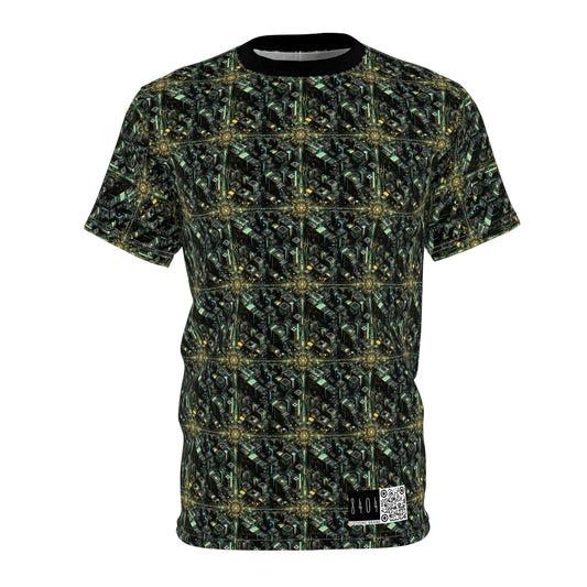 Tech Noir Graphics Tech-Inspired Streetwear Unisex Cut & Sew Tee - 8404 Design-66