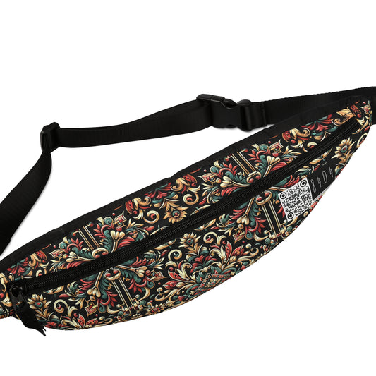 Streetwear Renaissance Artistic Clash of Old and New Fanny Pack - 8404 Design-46