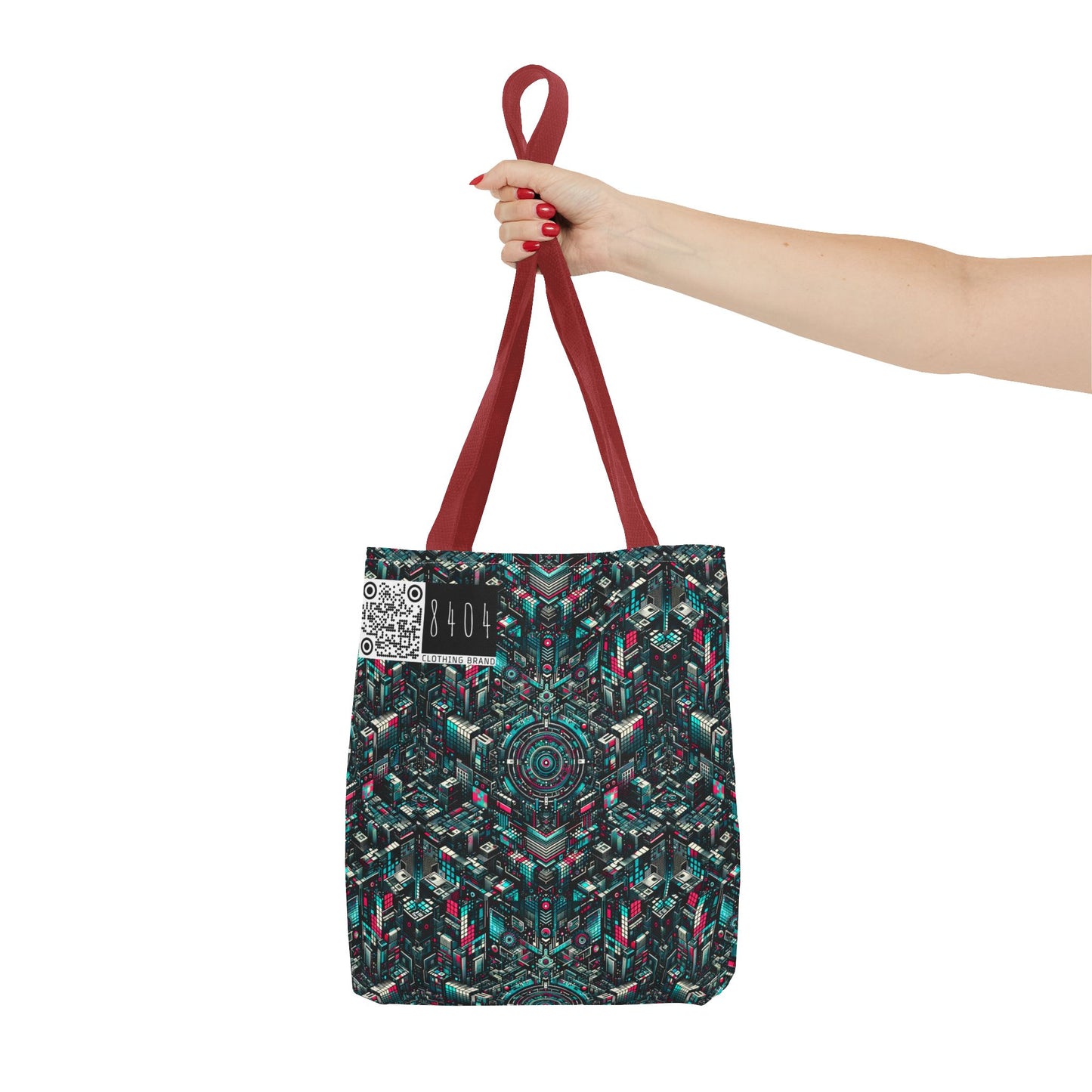 Digital Rebellion Tech-Inspired Streetwear Tote Bag - 8404 Design-54