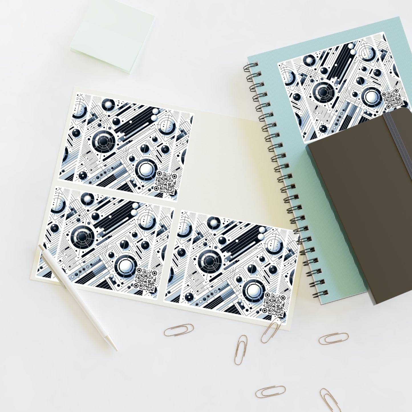 Tech Minimalism Minimalist Tech Sticker Sheets - 8404 Design-70