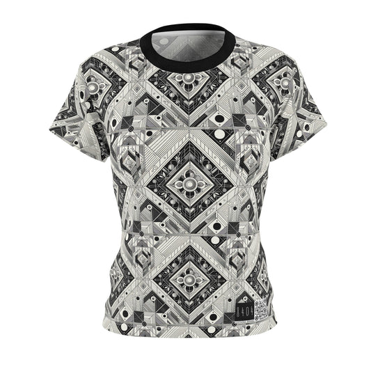 Tech Minimalism Minimalist Tech Women's Cut & Sew Tee - 8404 Design-54