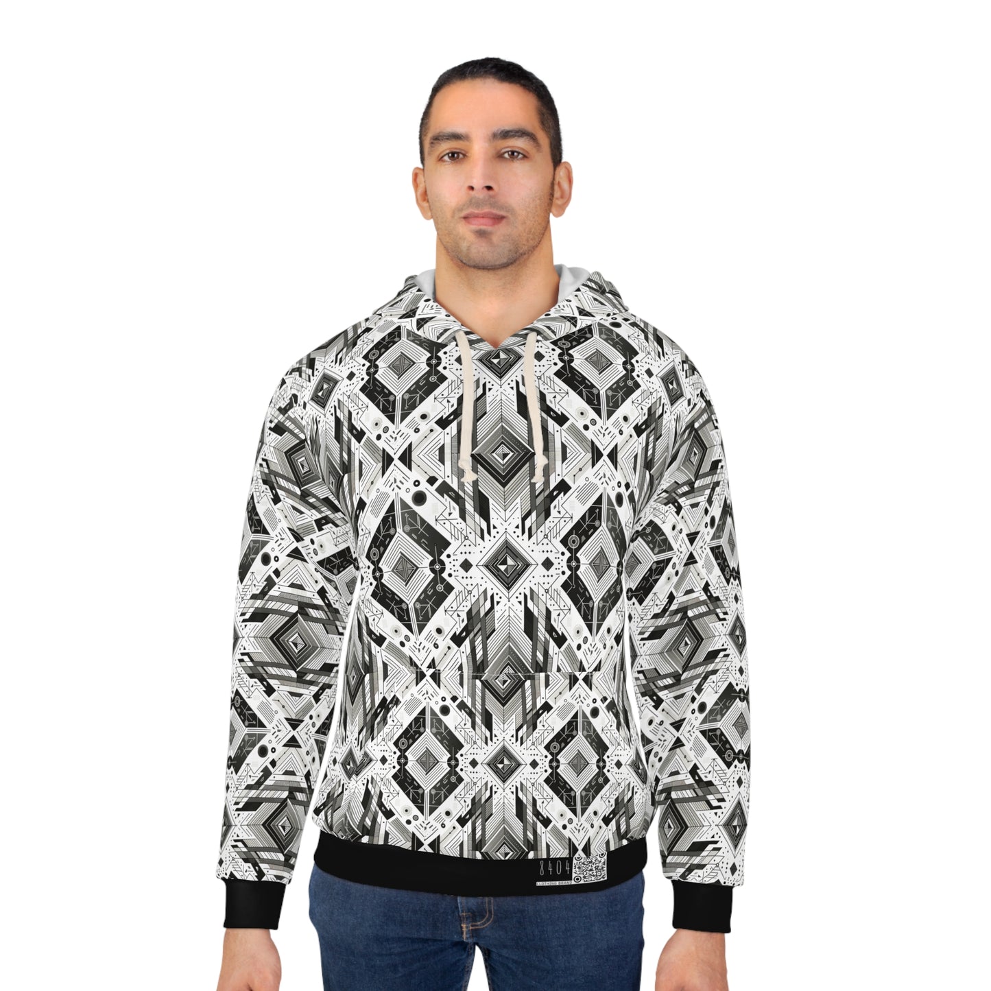 Digital Minimalism Minimalist Tech Pullover Hoodie - 8404 Design-51
