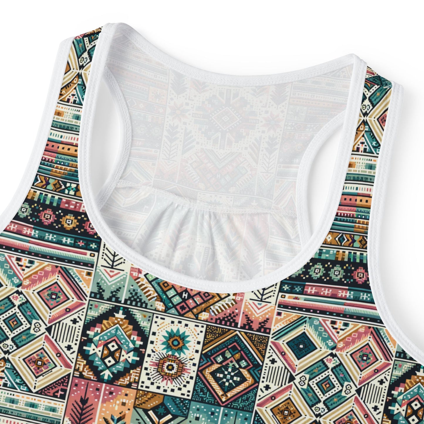 Digital Artisanal Fusion Digital Artisanal Women's Tank Top - 8404 Design-49
