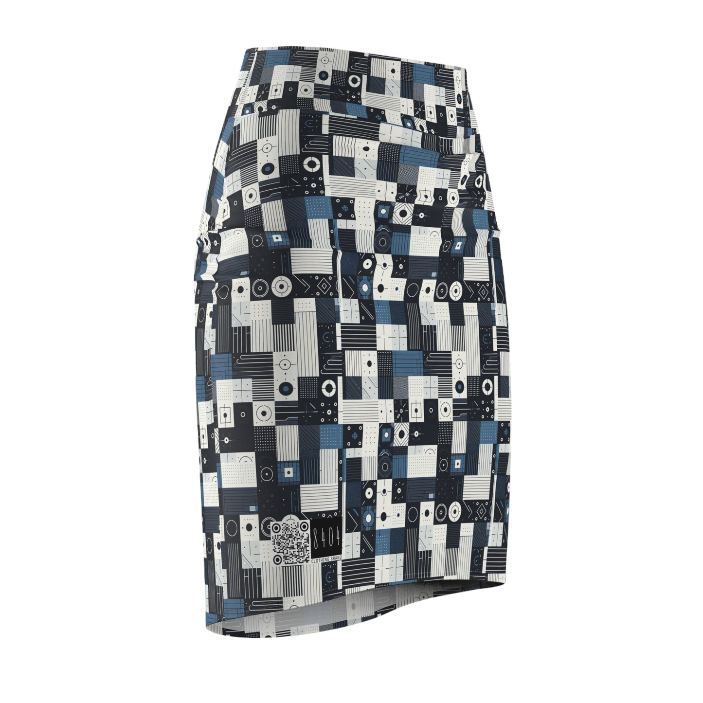 Minimalist Athleisure Minimalist Tech Women's Pencil Skirt - 8404 Design-39