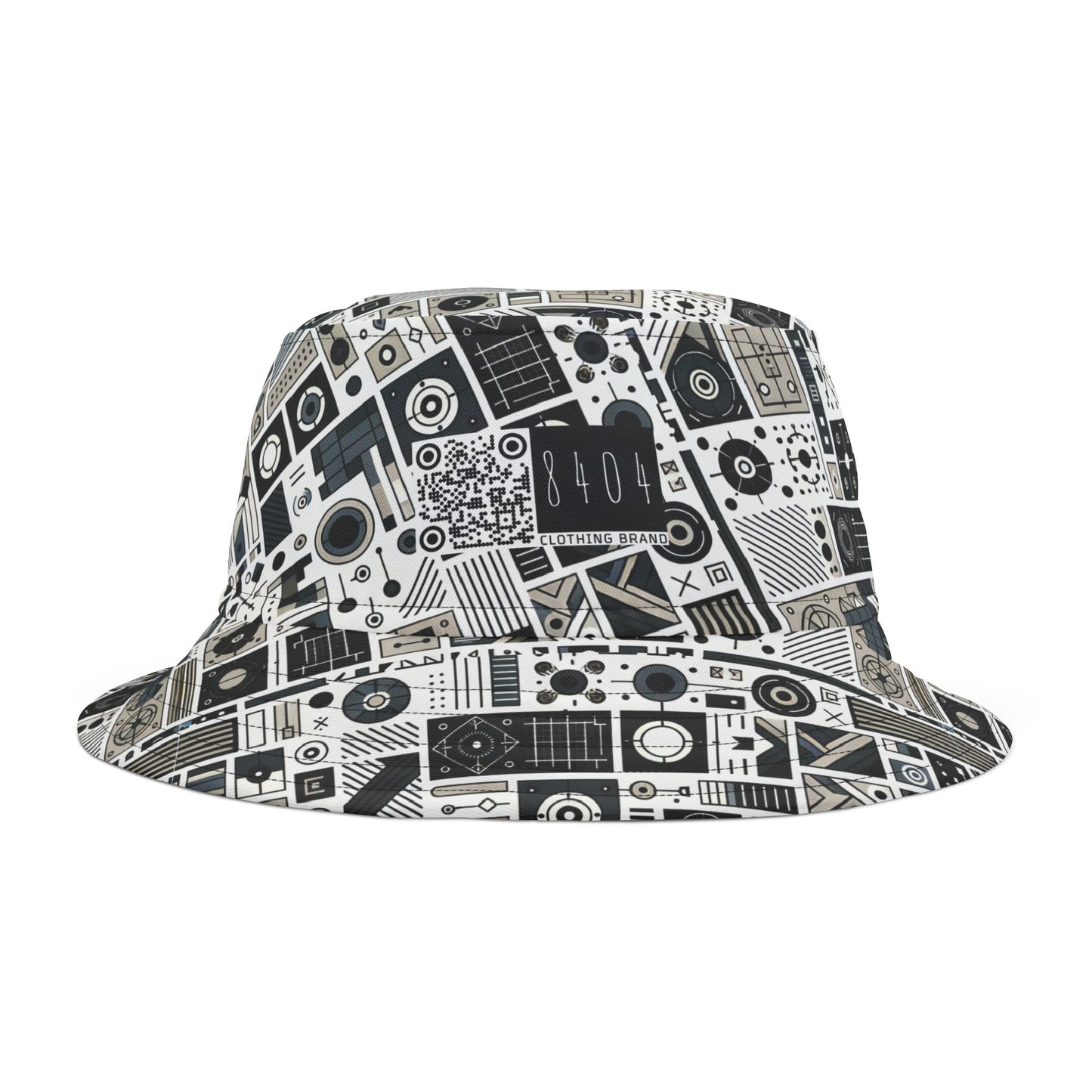 Digital Minimalism Minimalist Tech Bucket Hat - 8404 Design-45