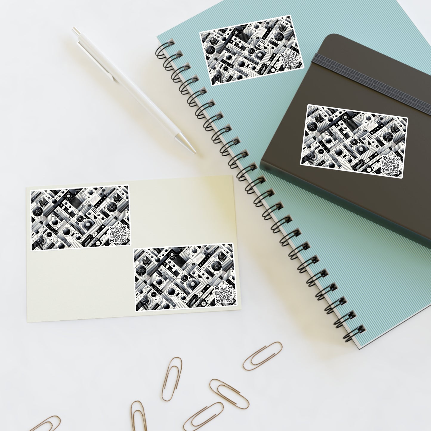 Digital Minimalism Minimalist Tech Sticker Sheets - 8404 Design-67