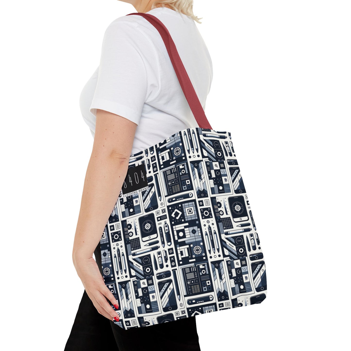 Minimalist Athleisure Minimalist Tech Tote Bag - 8404 Design-60