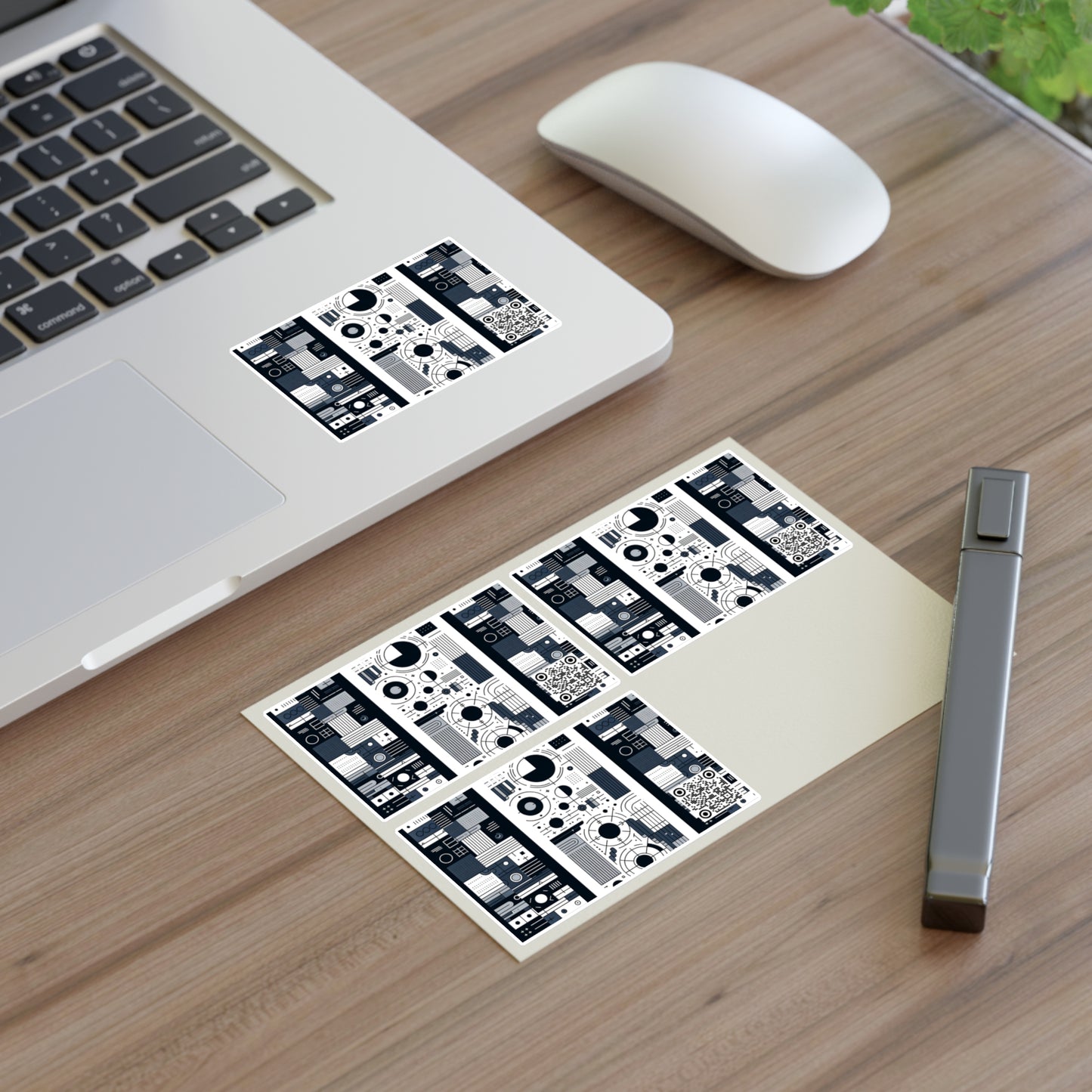 Minimalist Athleisure Minimalist Tech Sticker Sheets - 8404 Design-54