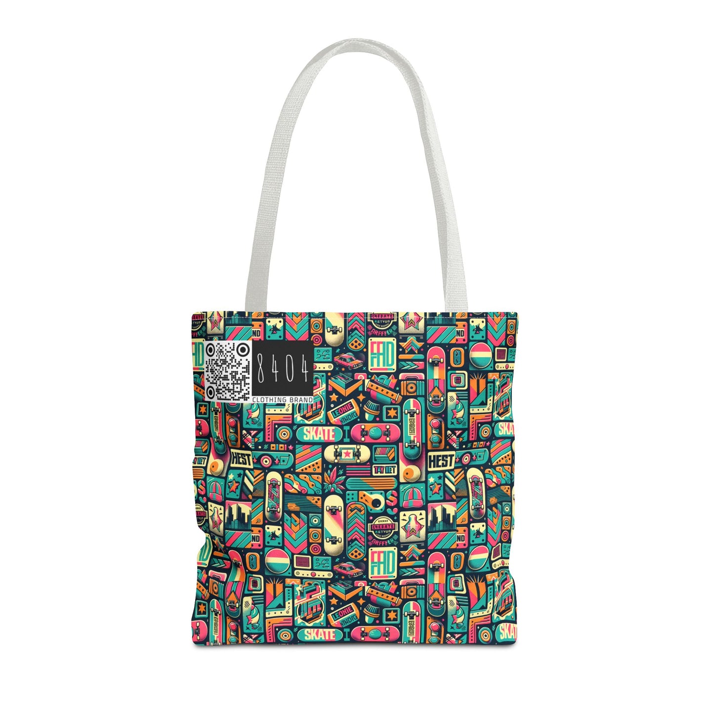 Skate Culture Revival Urban Retro Cool Tote Bag - 8404 Design-61