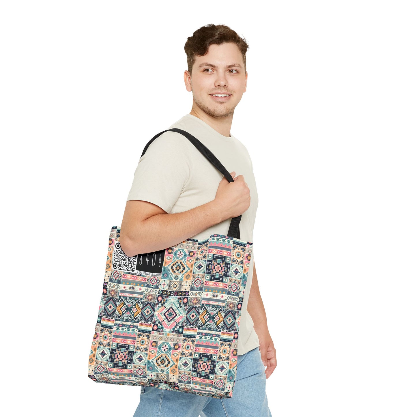 Digital Artisanal Fusion Digital Artisanal Tote Bag - 8404 Design-55