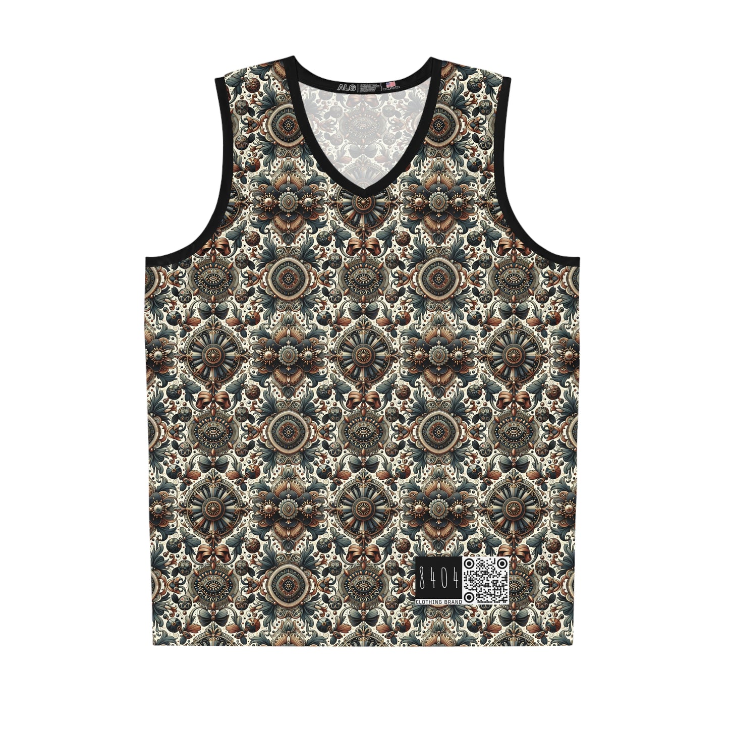 Neo-Dandyism Modern Dandy Streetwear Basketball Jersey - 8404 Design-51