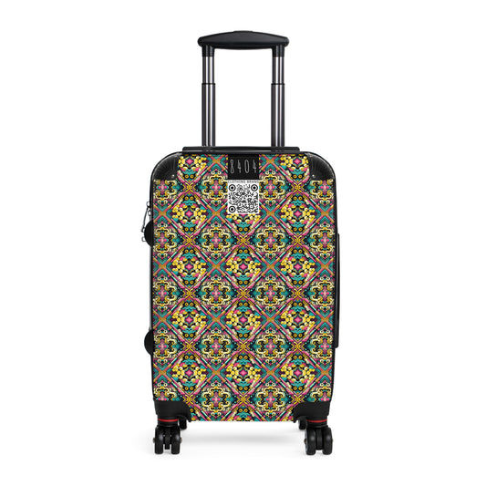 Neon Pop Art Revival Pop Culture Retro Suitcase - 8404 Design-59