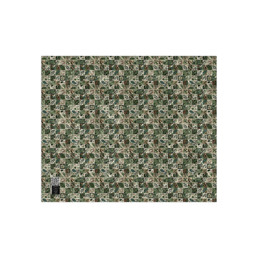 Streetwear Sustainability Environmentally Conscious Streetwear with a Natural Aesthetic Crushed Velvet Blanket - 8404 Design-57