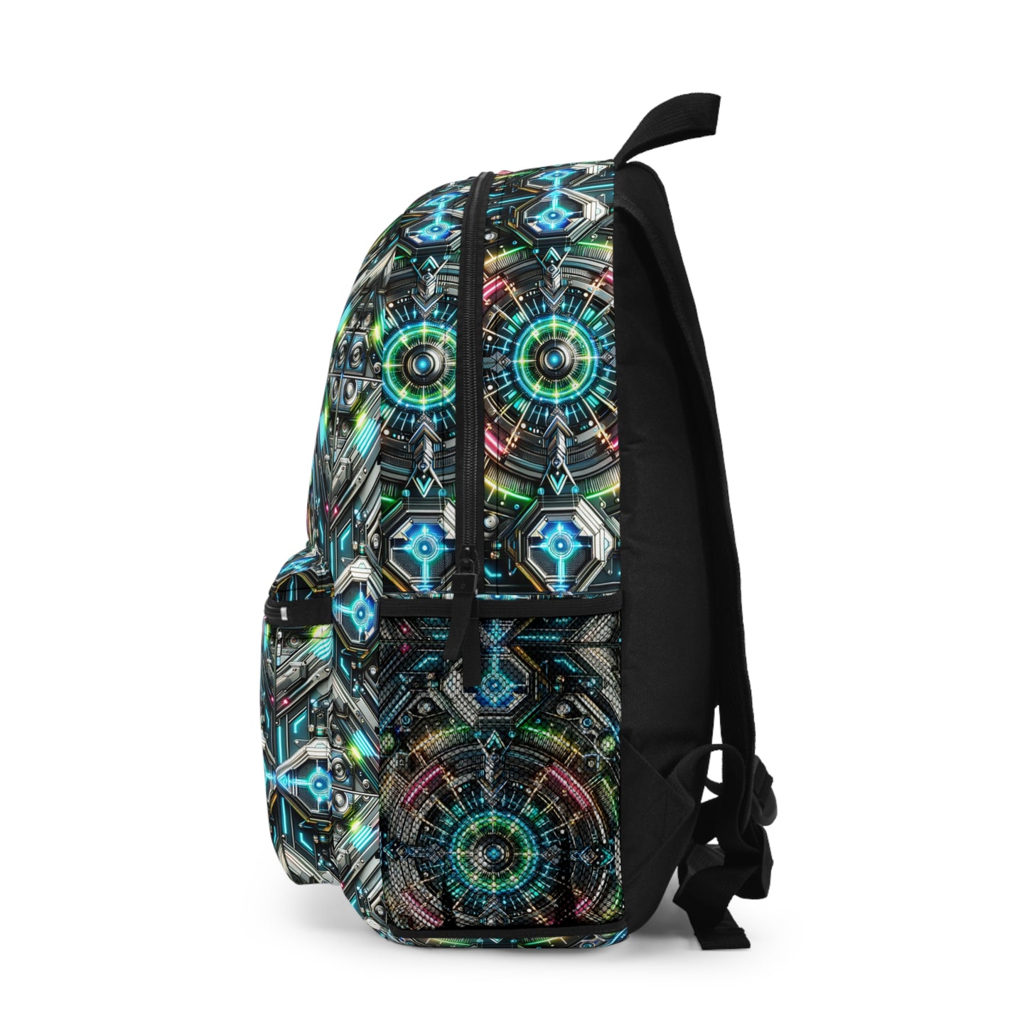 Tech-Infused Futurism Futuristic Tech Backpack - 8404 Design-53