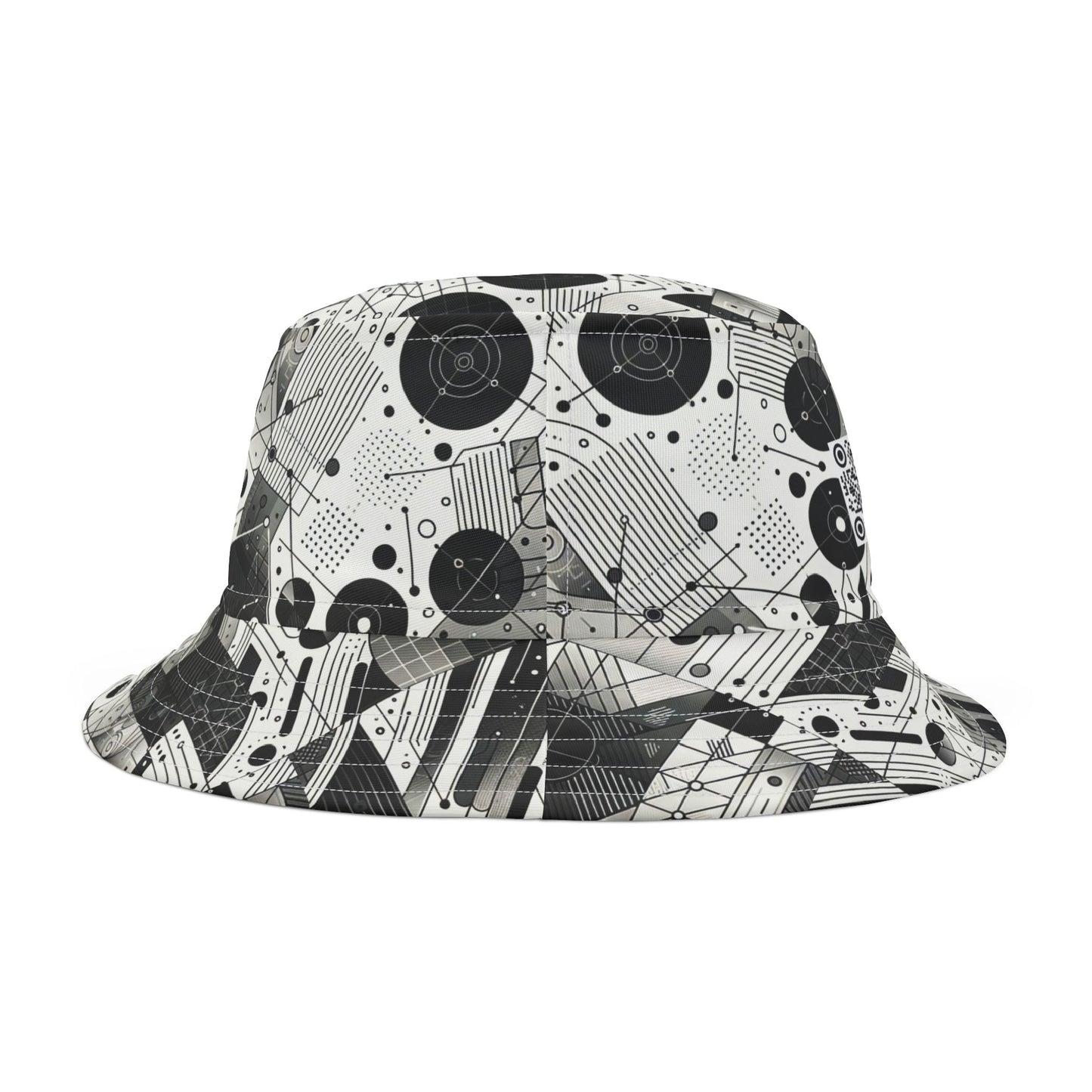 Digital Minimalism Minimalist Tech Bucket Hat - 8404 Design-55