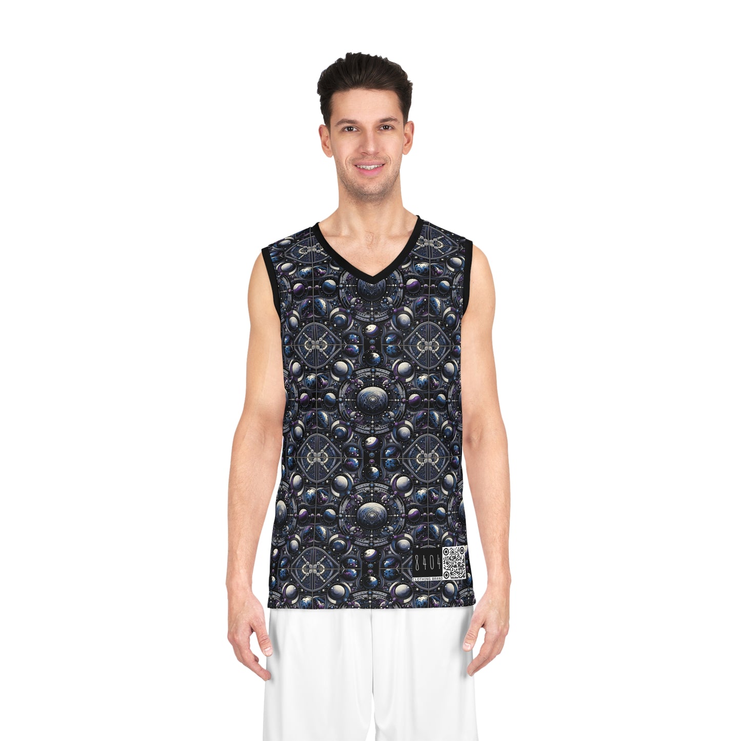 Tech Astronaut Tech-Forward Streetwear Meets Space Exploration Basketball Jersey - 8404 Design-46