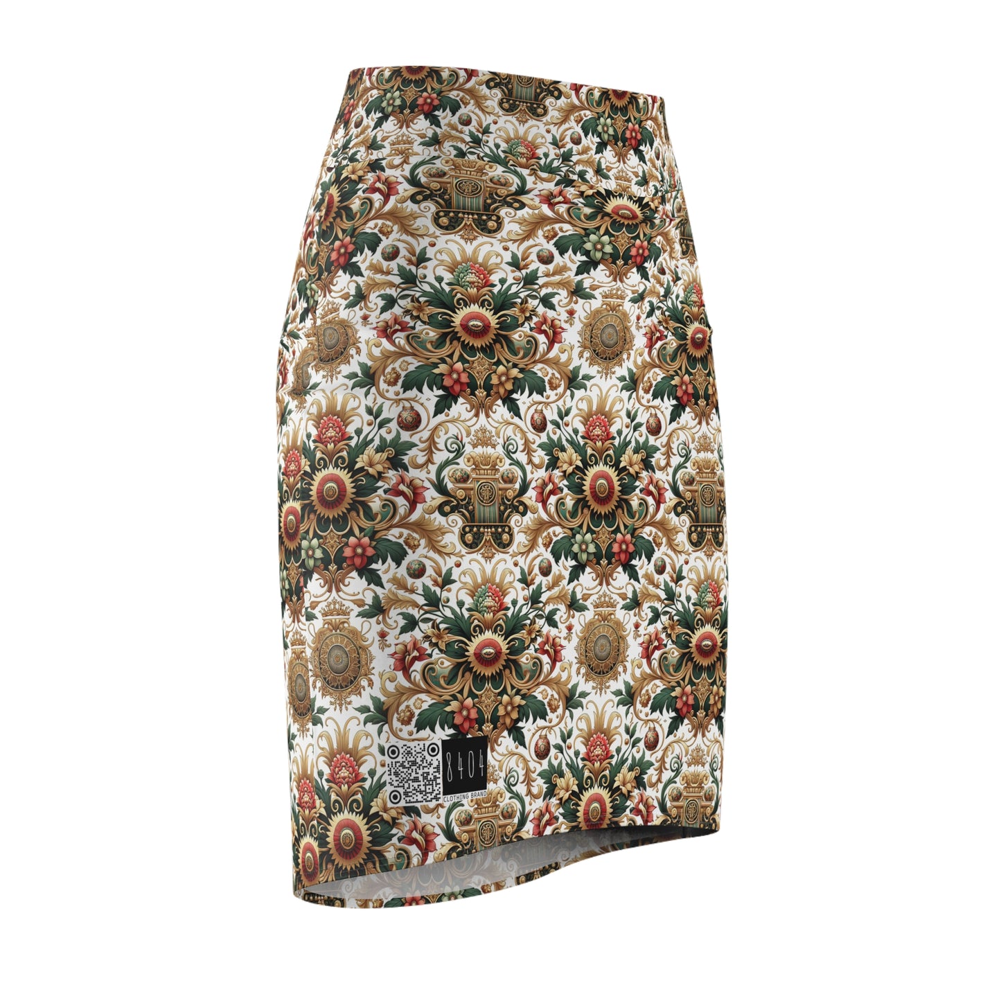 Monogram Madness Luxurious Streetwear Women's Pencil Skirt - 8404 Design-68