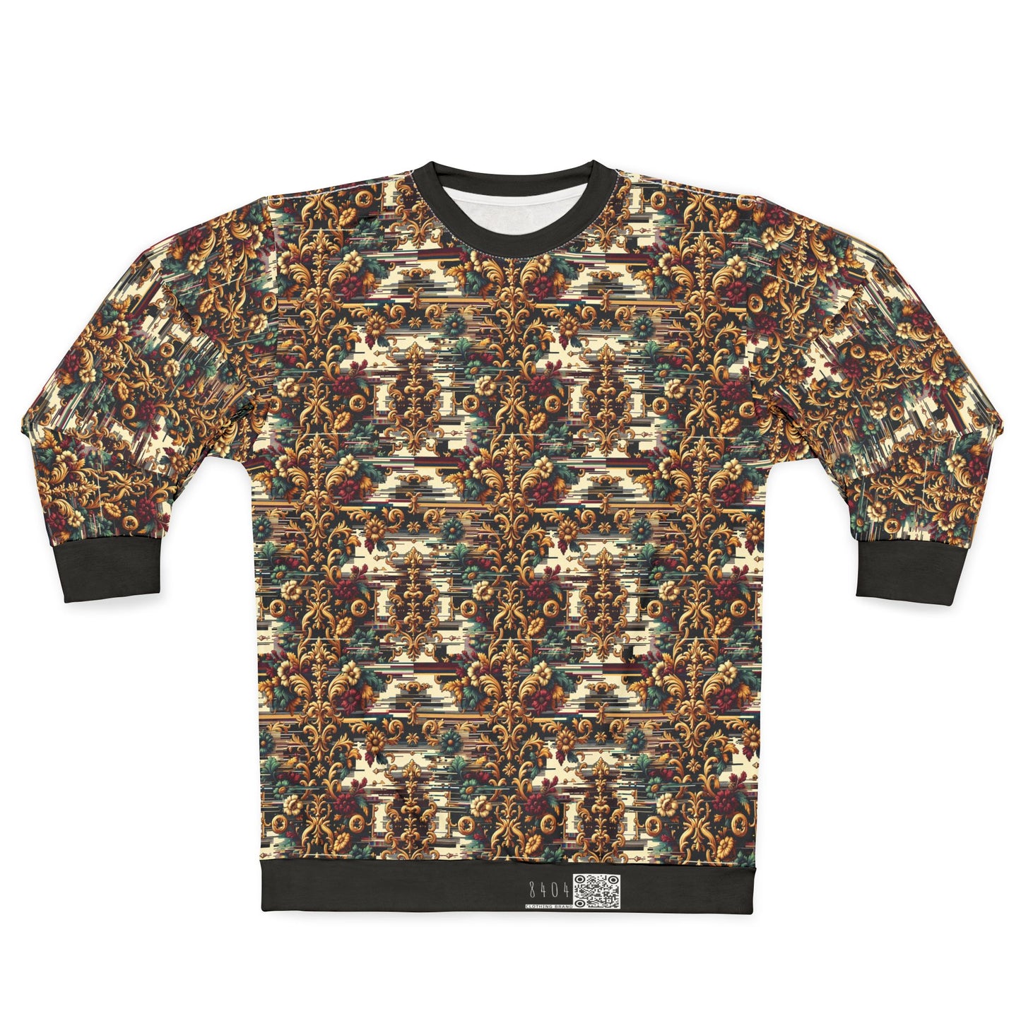 Digital Renaissance Modern Baroque Fusion Sweatshirt - 8404 Design-63