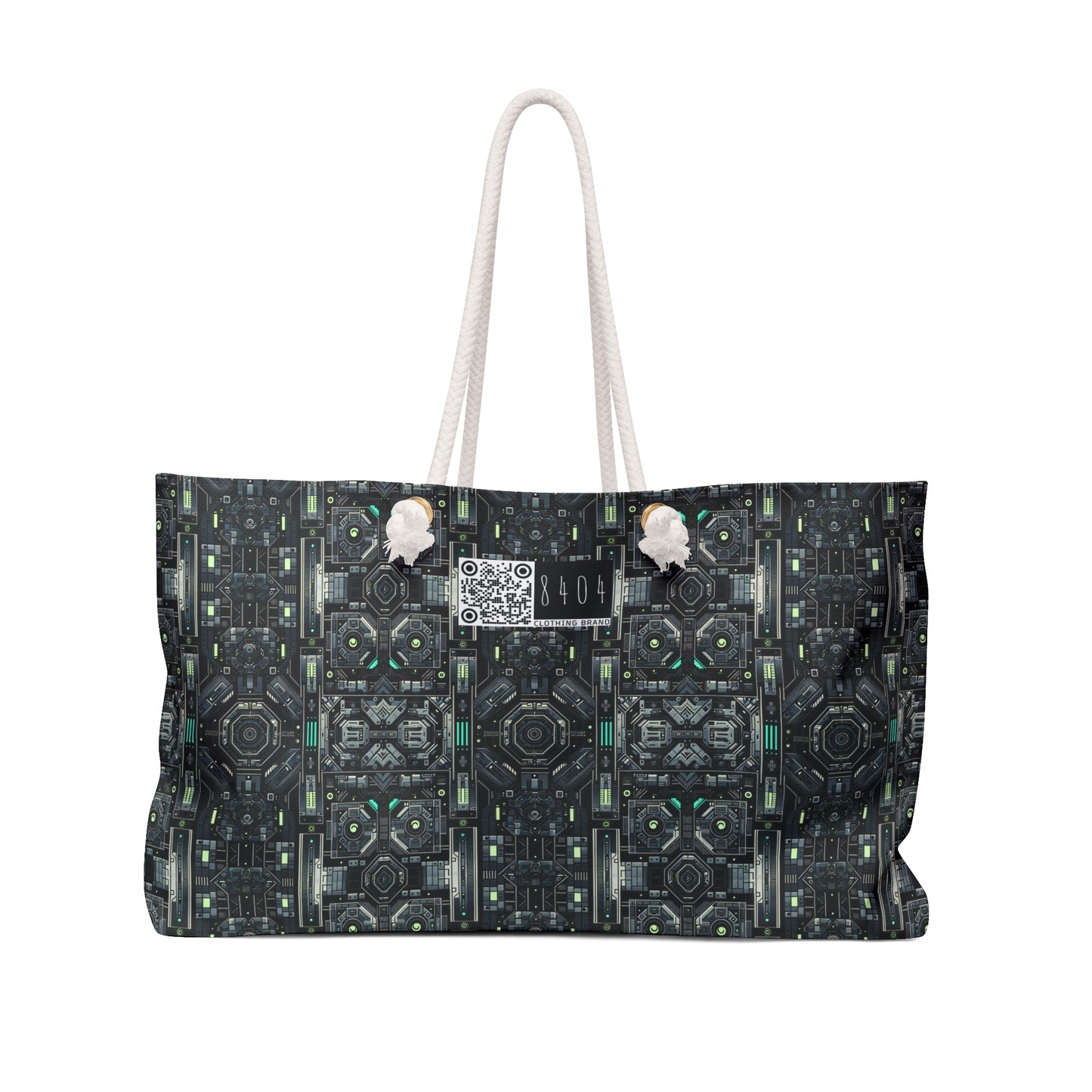 Tech Noir Tech-Forward Minimalism Weekender Bag - 8404 Design-52